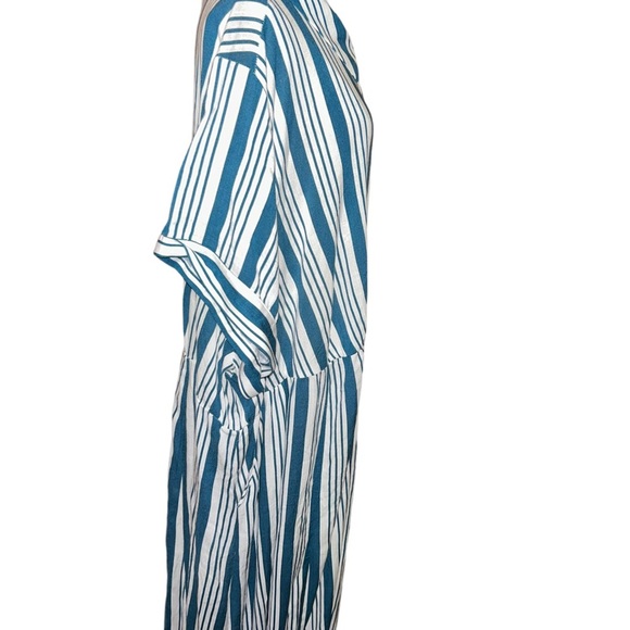 Torrid Maxi Rayon Slub Button Front Godet A-line Dress 5x 28 - Picture 4 of 8